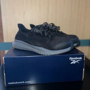 Reebok Black Composite Toe Shoes